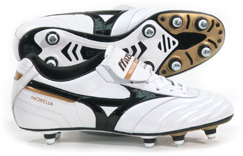 Mizuno Football Boots Mizuno Morelia Pro SG Football Boots Pearl/Black/Gold