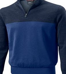 Mizuno Golf Mizuno Mens Hayate Zip Lined Sweater
