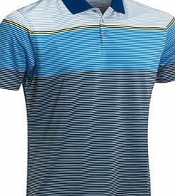 Mizuno Golf Mizuno Mens Midi Stripe Polo Shirt