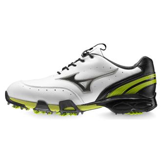 Mizuno Stability Style Golf Shoes (White/Lime)