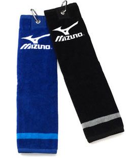Mizuno TRIFOLD CLIP TOWEL Black