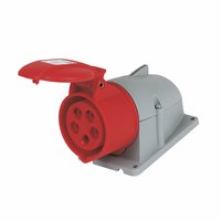 MK Industrial Commando Socket K9215 RED 16A 415V
