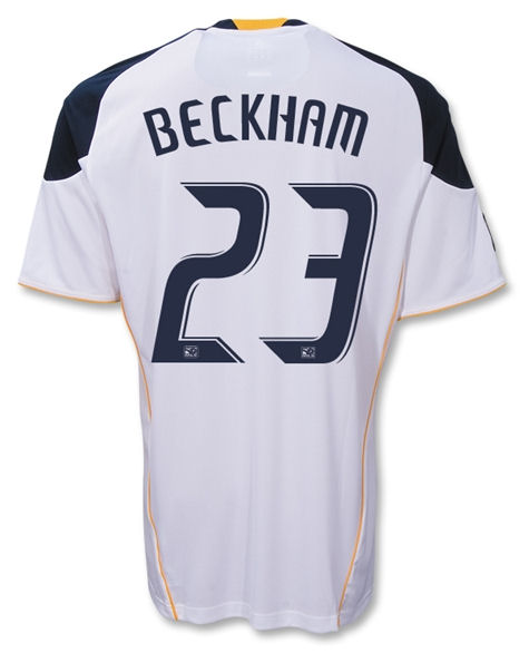 MLS teams (USA) Adidas 2011-12 LA Galaxy Adidas Home Shirt (Beckham 23)