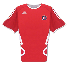MLS teams (USA) Adidas Chicago Fire Training Jersey 06/07