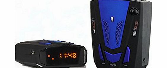 MNT017 360 Degree Detection Voice Alert Car Radar Detector Russia and English Voice for Car Speed Limited
