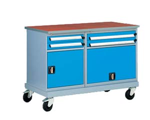 mobile storage benches 125w (cm) 4drwrs