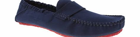 Mocks Navy Saddle Shoes