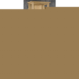 Moda Drury Solid Oak Bathroom Cabinet with Glass Shelves