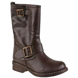 Female Canco Brown Leather Casual in Brown