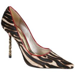 Moda In Pelle Female Columba Red Patent Evening in Red