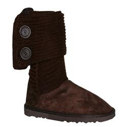 Moda In Pelle Female Dai Brown Fabric Casual in Brown