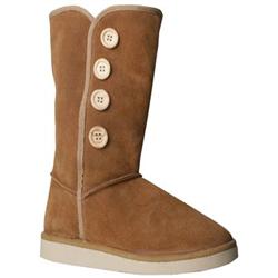 Moda In Pelle Female Dennie Tan Suede Casual in Tan