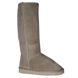 Moda In Pelle Female Edah Beige Alcantara Casual in Beige