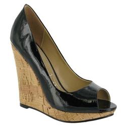 Moda In Pelle Female Gwen Black Patent ?40 plus in Black