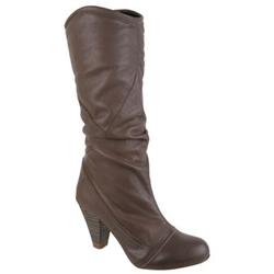 Moda In Pelle Female Hanover Taupe Leather Casual in Taupe