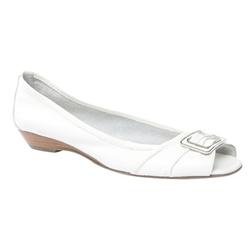 Moda In Pelle Female Harle White Leather in White