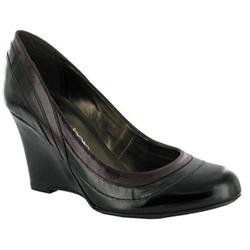 Female Hatti Black Leather Leather Upper Manmade Lining Manmade Lining in Black