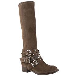 Moda In Pelle Female Hersay Taupe Suede Casual in Taupe