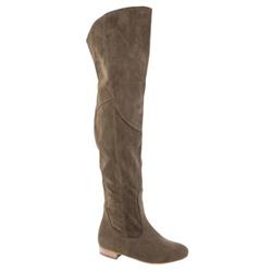 Moda In Pelle Female Hoopla Taupe Alcantara ?40 plus in Taupe