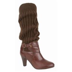 Moda In Pelle Female Kringle Brown Leather Leather Upper Fabric Lining Fabric Lining Ankle in Brown