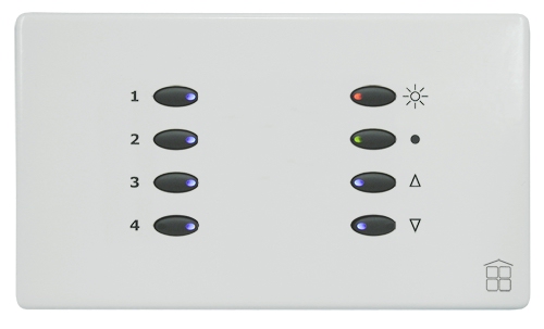 Mode Lighting SceneStyle4 White - Black Buttons