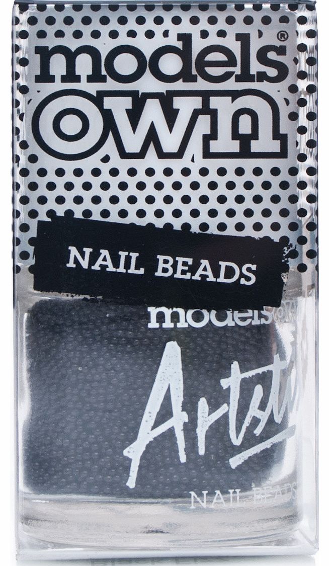 Models Own Artstix Nail Beads Black