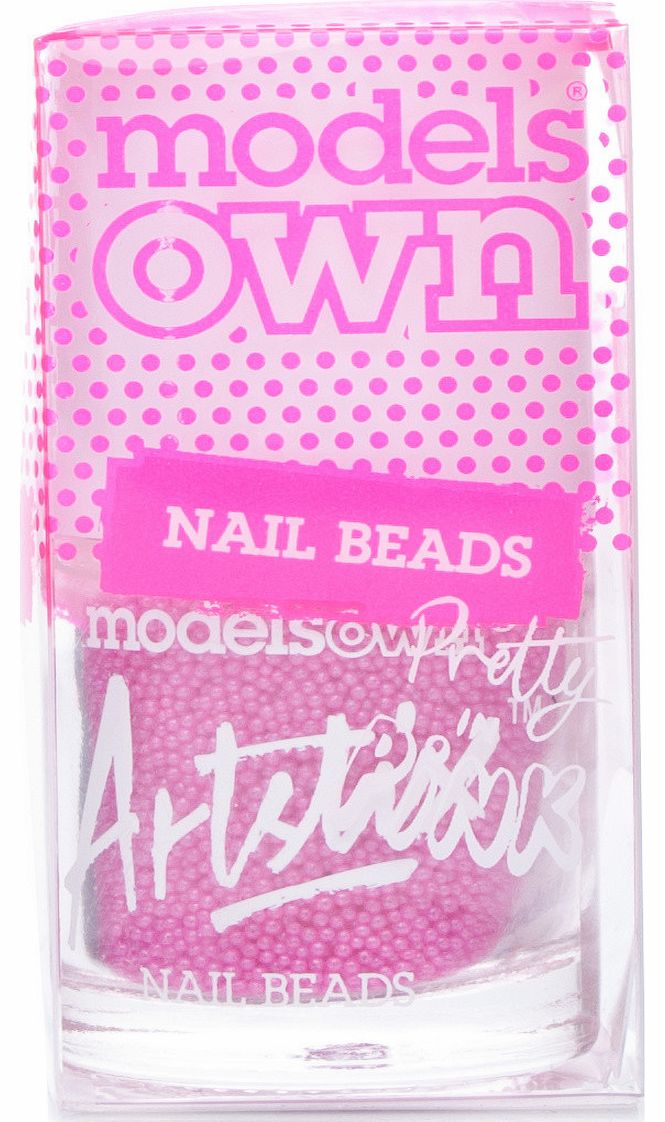 Models Own Artstix Nail Beads Neon Pink