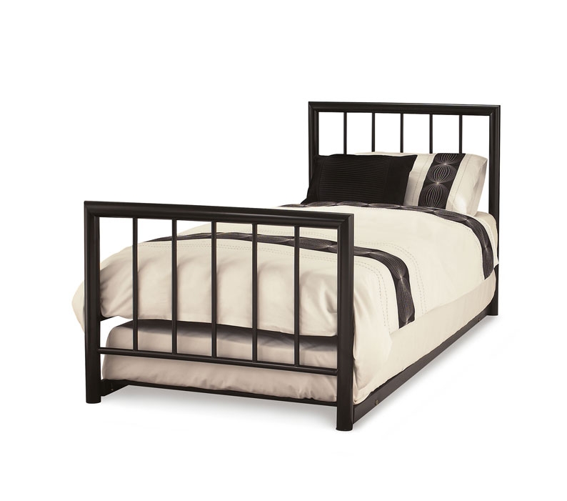 Black Single Guest Bed
