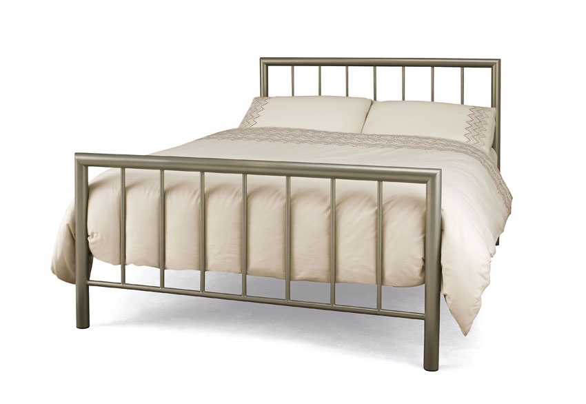 MODENA Champagne Double Bedstead