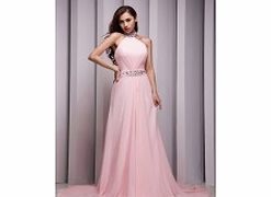Modern Elegant Halter Evening Dresses Formal