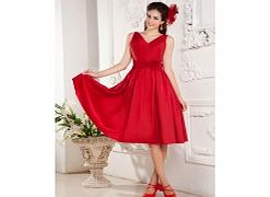 Modern Elegant V-neck Bridesmaids Wedding Party