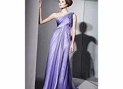 Modern One Shoulder Sleeveless Chiffon Wedding