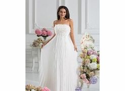 Modern Romantic Elegant Strapless Stretch