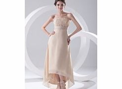 Modern Strapless Bridesmaids Wedding Party