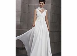 Modern Stretch satin Wedding Dresses White