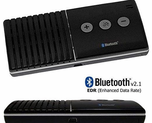 Modern-Tech Clip and Talk Handsfree Bluetooth Visor Car Kit V3  with V2.1 Bluetooth Support