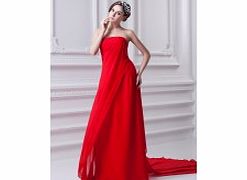 Modern Unique Elegant Strapless Stretch satin