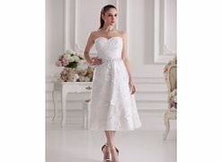 Modern Unique Elegant Strapless Sweetheart