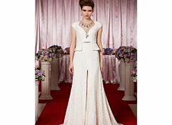 Modern V-neck Sleeveless Lace Evening Dresses