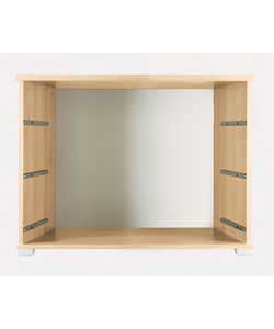 3 Drawer Walnut Chest Frame