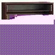 4 Drawer Chest Carcass, Walnut