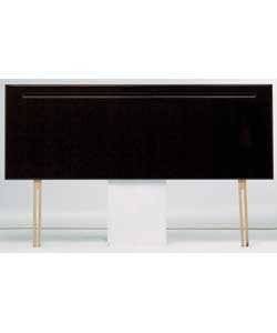 modular Chocolate Gloss Double Headboard