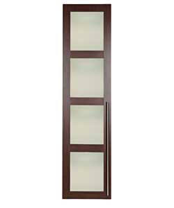 Wenge and Glass Shaker Door