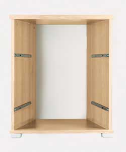 Wenge Bedside Chest Frame