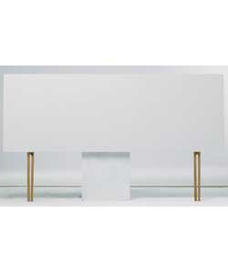 modular White Double Headboard