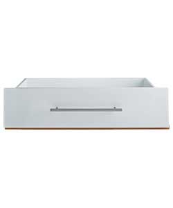 Modular White Gloss Bedside Drawers