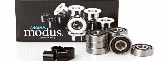 Modus Ceramics Skateboard Bearings - White