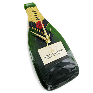Moet and Chandon Champagne Bottle Clock
