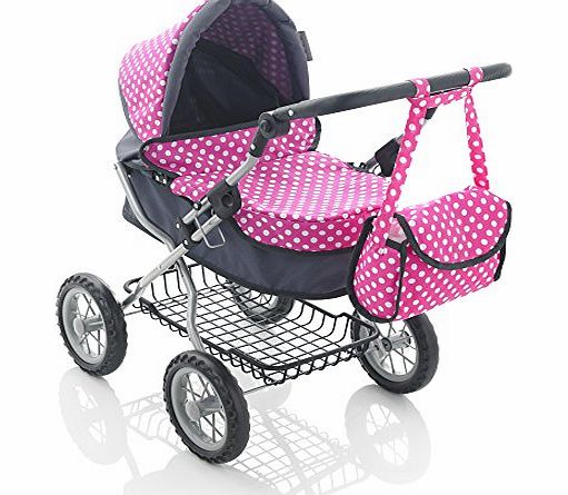 Molly Dolly Deluxe Dolls Pram