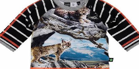 Boys Molo Elton Long Sleeve T-shirt - Los